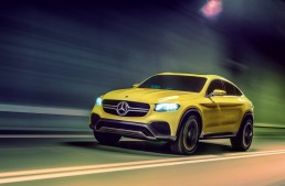 Official unveiling of the GLC Coupe Concept at Shanghai