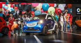 Auto Shanghai LIVE: New smart fortwo celebrates Chinese premiere