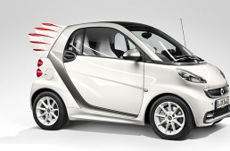 The smart fortwo gets wings – Fly, baby!