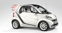 The smart fortwo gets wings – Fly, baby!