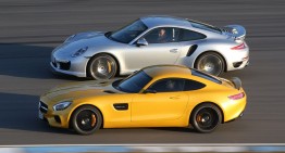 Fight of the year, take #153: 911 Turbo vs. AMG GT S