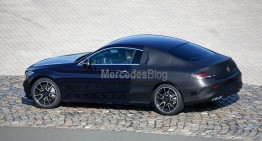 All-new Mercedes-Benz C-Class Coupe caught on video