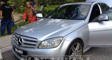 Man borrows Mercedes to steal shoes