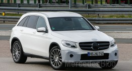 Fresh (almost) unmasked photos of the new Mercedes-Benz GLC