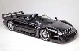 One of the six Mercedes-Benz CLK GTR Roadsters for sale at a Bonhams Auction in Goodwood