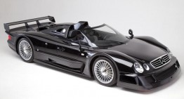 One of the six Mercedes-Benz CLK GTR Roadsters for sale at a Bonhams Auction in Goodwood
