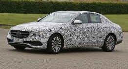 New Mercedes-Benz E-Class spied in AMG guise