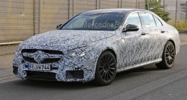 Mercedes-AMG E 63 uncovered. First spy pics