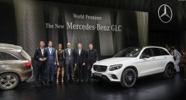 Mercedes-Benz GLC LIVE. Statements from the official launch