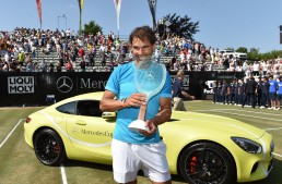 Rafa Nadal gets a Mercedes-AMG GT S. Isn’t he a lucky guy?