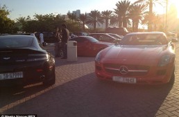 Not your average ride to school – Dubai University parking lot full of supercars!