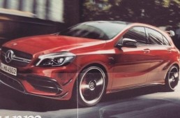 WORLD-FIRST. Mercedes-Benz A 45 AMG facelift uncovered