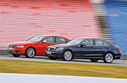 Mercedes-Benz C 400 4MATIC takes on the Audi S4