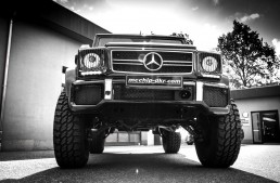 Mcchip-dkr raise the G 63 AMG both literally and metaphorically