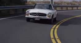 Petrolicious acknowledges the beauty of the Mercedes-Benz SL 280