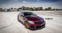 Only a Mercedes-Benz CLS can pull off such a look!