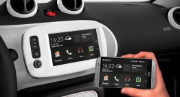 New smart features for both fortwo and forfour, MirrorLink® included