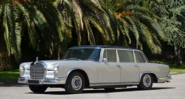 The Mercedes limos of the Prima Donna Maria Callas sold for exorbitant prices