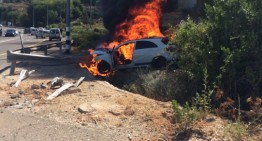 A 45 AMG burned to the ground
