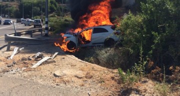 A 45 AMG burned to the ground