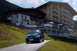 The family holiday in a Mercedes-Benz V-Class
