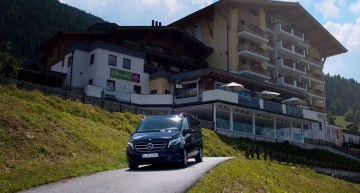 The family holiday in a Mercedes-Benz V-Class