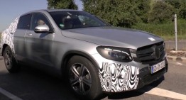 Mercedes-Benz GLC Coupe revealed in production guise (video)