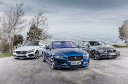 C-Class meets the Jaguar XE and 4 Series GC in CAR epic fight