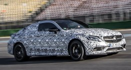 Mercedes-AMG C 63 Coupe teased in fresh official pictures