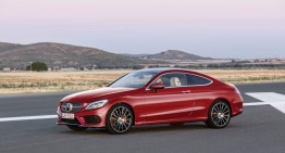 The new Mercedes C-Class Coupe: a compact S-Coupe