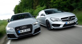 Audi RS3 vs. CLA 45 AMG – sportback vs. shooting brake