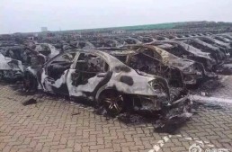 Brabus-tuned S-Class cars destroyed in the Tianjin explosions