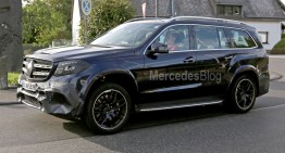 Mercedes-AMG GLS 63 gets ready to rule the world – first pics