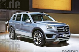 Mercedes-Benz GLB. Baby G-Class 7-seater here in 2019