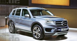 Mercedes-Benz GLB. Baby G-Class 7-seater here in 2019