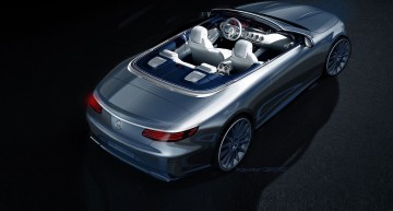 Official: the first sketch of the new Mercedes S-Class Cabrio