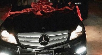 Kylie Jenner gives BFF convertible Mercedes for her birthday