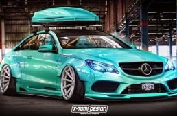 Rendered tuning – The Mercedes-Benz E-Class Coupe by X-Tomi Design