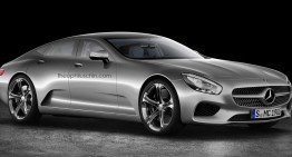 The Mercedes-Benz IAA Concept rendered in semi-productionised guise