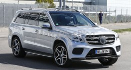 2017 Mercedes-Benz GLS revealed. New spy pictures