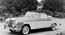 The history of Mercedes luxury cabrios