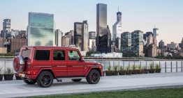 A G-Class in New York, the city that never sleeps