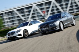 Clash of the V8 titans. Mercedes-AMG S 63 4Matic vs Audi S8