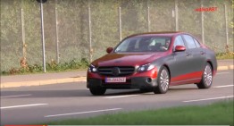All-new 2016 Mercedes E-Class spied again on video