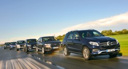 2016 GLE versus every possible contender in mammoth Auto Bild test