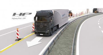 Mercedes-Benz Actros with Highway Pilot – First time on the highway