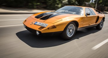 A dream come true half a century later – Driving the Mercedes-Benz C111-II