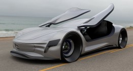 The future is now – Mercedes-Benz SLPURE Concept