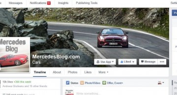 10 000 fans for Mercedesblog on Facebook