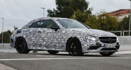 Mercedes-AMG C 63 Cabrio shows its face for the first time